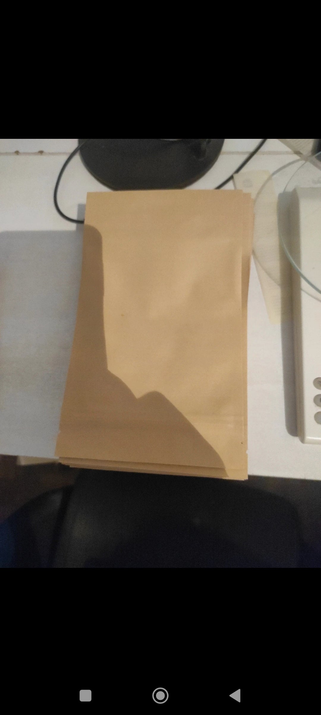 sachet kraft avec fenetres